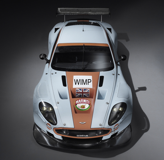 aston martin gulf livery paint wimp