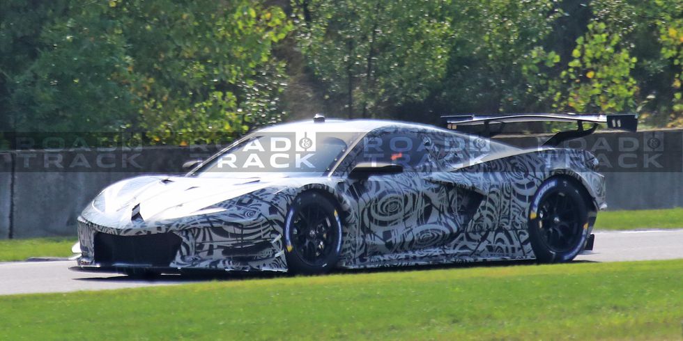 Corvette C8.R Spied Testing - Continued...