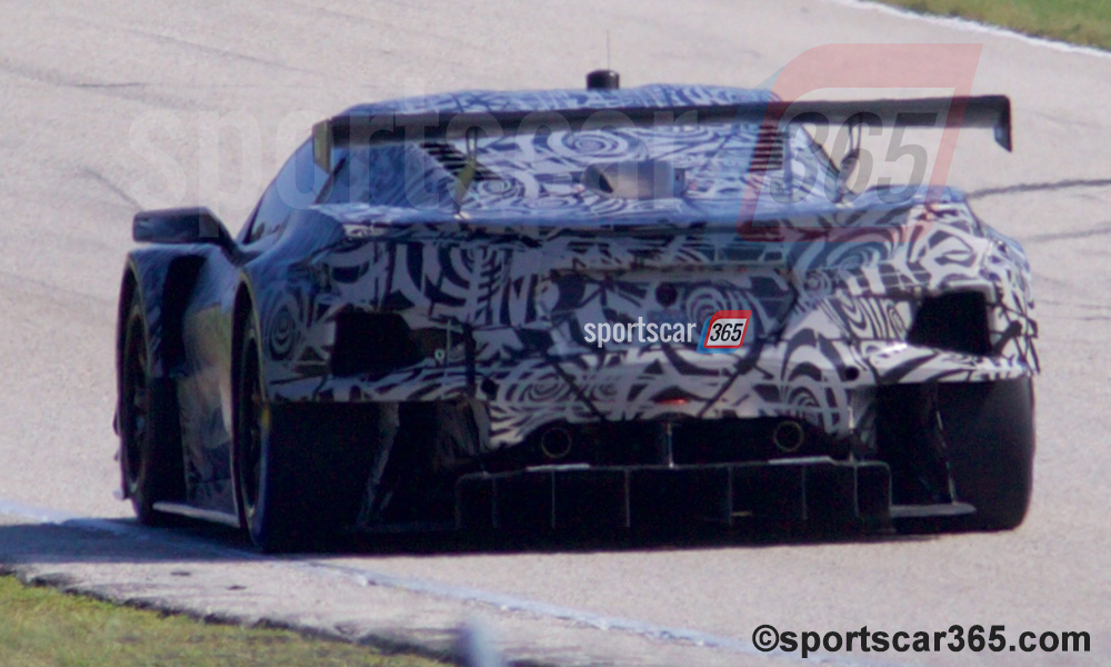 Corvette C8.R Spied Testing